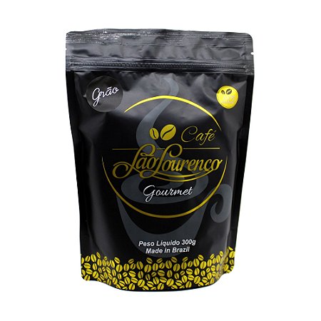 Café São Lourenço Gourmet em Grãos 100% Arábica 300g