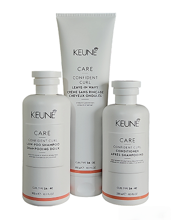 Keune Shampoo + Condicionador + Wavy Confident Curl