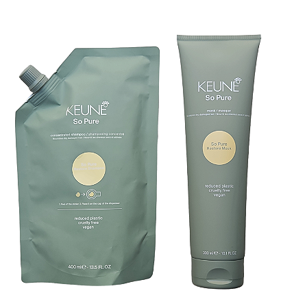Keune Shampoo +  Máscara So Pure Restore