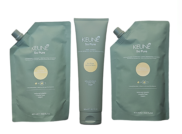 Keune Shampoo + Condi + Mask So Pure Restore 400ml