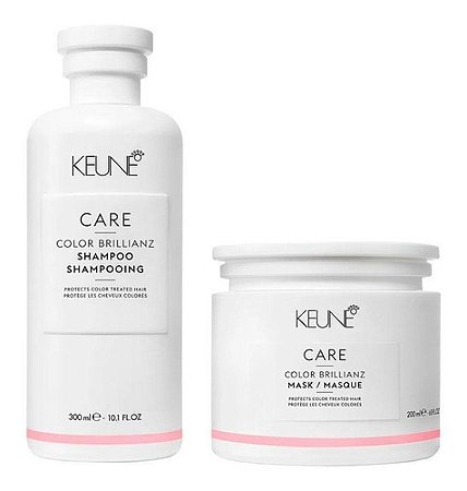 Keune Shampoo 300ml + Máscara 200ml Color Brillianz