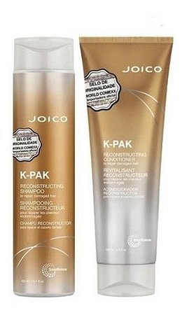 Joico K-Pak  Sh 300ml + Condicionador Reconstructing 250ml
