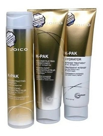 Joico K-Pak Sh + Cond Reconstructing  + Más Intense Hydrator
