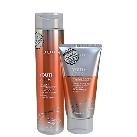 Joico Shampoo + Máscara Youthlock Collagen