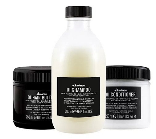Davines Oi Shampoo + Oi Condicionador  + Oi Butter