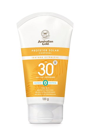 Australian Gold Protetor Corporal Gel Creme FPS 30 120g