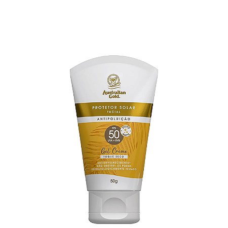 Australian Gold Protetor Solar Facial Gel Creme FPS 50 50g