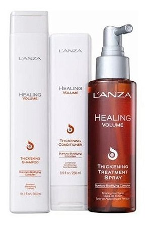 Lanza Shampoo + Cond +  Treatment Healing Volume Thickening