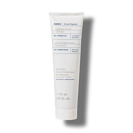 Korres Emulsão de limpeza facial Greek Yoghurt 150ml
