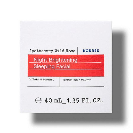 Korres Clareador Night Brightening Apothecary Wild Rose 40ml