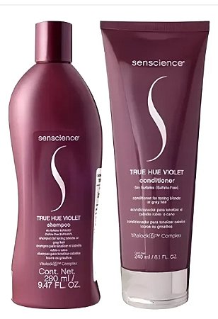 Senscience Shampoo + Condicionador True Hue Violet