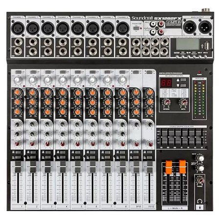 Mesa de Som Soundcraft Sx1202fx Usb De Mixer 110v/220v