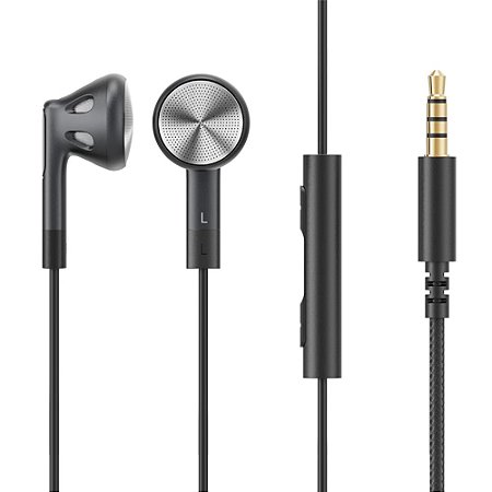Fone de Ouvido Fiio FF1 Preto Earbud Profissional