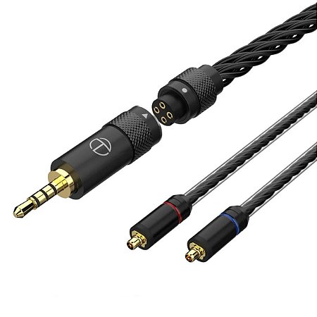 Cabo para Fone de Ouvido TRN T2 Pro Plug 3.5 (p2) para MMCX