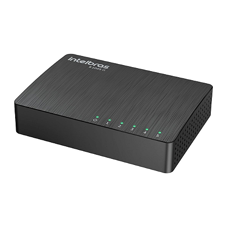 Switch Intelbras S1005G 5 Portas Gigabit Não Gerenciavel