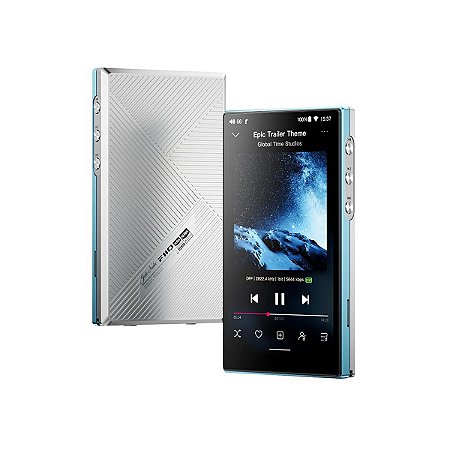 Media Player de Áudio DAP Fiio JM21 Azul - DAC / Amplificador de Fone