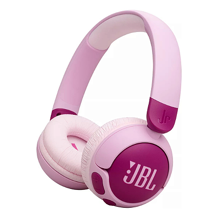 Fone de Ouvido JBL JR320BT Rosa Infantil Bluetooth JR 320BT