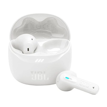 Fone de Ouvido JBL Tune Flex 2 Branco - Bluetooth ANC