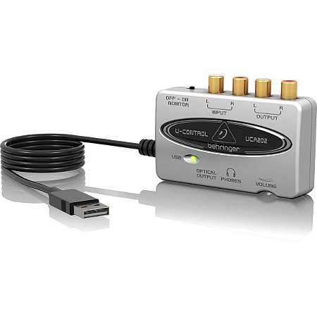 Interface de Áudio Behringer UCA202