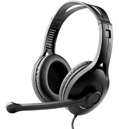 Fone de Ouvido Edifier K800 USB Headset Gamer com Mic Preto