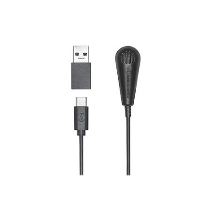 Microfone Audio Technica ATR 4650 USB Condensador Digital de Superfície Omnidirecional