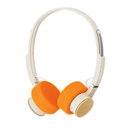 Fone de Ouvido FiiO EH11 Bluetooth Off-White Driver 40mm LDAC Hi-Res Bateria 30h Design Retrô Leve