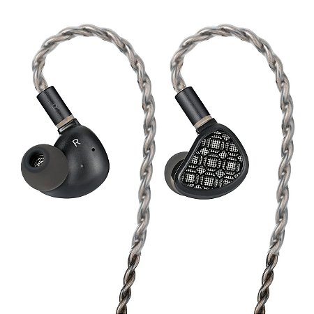 Fone de Ouvido KEFINE Arnar IEM Híbrido Planar 14,5mm + Knowles BA Cabo Modular 3,5mm 4,4mm