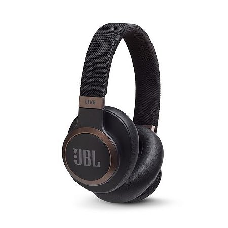 Fone de Ouvido JBL Live 650BT NC Bluetooth Noise Canceling Preto