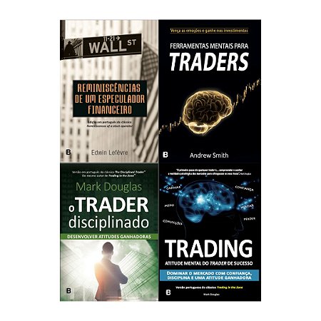 COMBO: Trading  + Reminiscência + Trader Disciplinado + Ferramentas