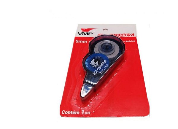 Fita Corretiva Branca 5mmX6m - VMP