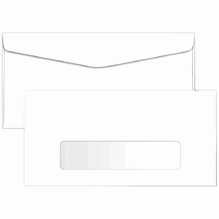 Envelope Oficio Com Janela Branco 114x229mm - Tilibra