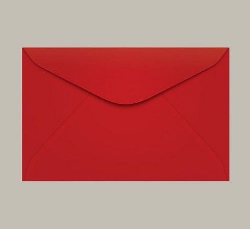 Envelope Visita Vermelho 72x108mm - Tilibra