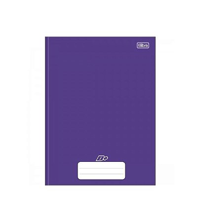 Caderno Brochura Universitário Roxo D+ 48 Folhas - Tilibra