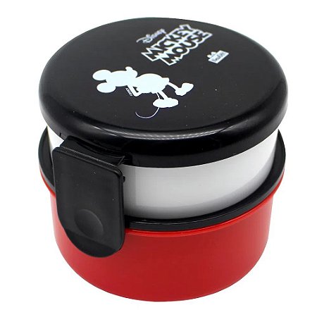 Lunch Box Redonda Mickey Mouse 530ml - Zona Criativa