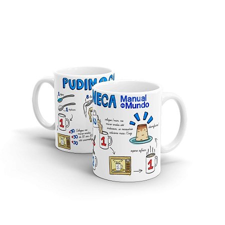 Caneca Pudim De Caneca Branca - Beek