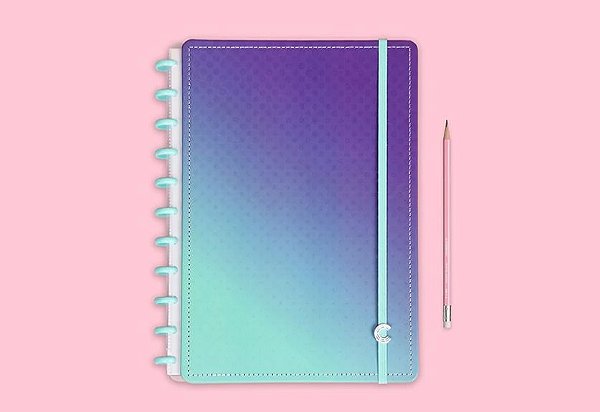 Caderno Mystic Glow Grande - Caderno Inteligente