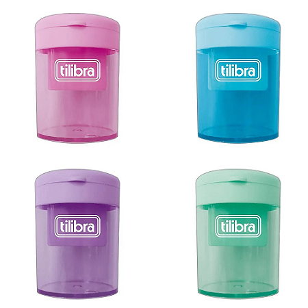 Apontador 2 Furos Com Depósito AP13 Sortidos - Tilibra