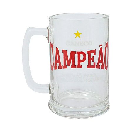 Caneco De Vidro Campeão 417ml - Uatt