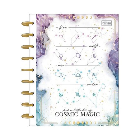 Caderno Colegial Tilidisco Magic 10 Matérias - Tilibra