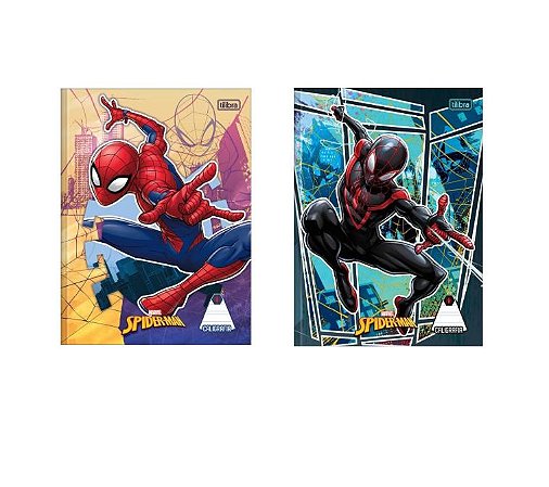 Caderno Brochura Caligrafia Spider Man - Tilibra