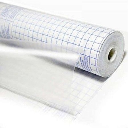 Plástico Adesivo Contact Transparente Cristal 45cmX25m - Plastcover