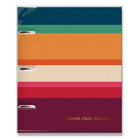 Caderno Argolado Planner Reciclar - Fina Ideia