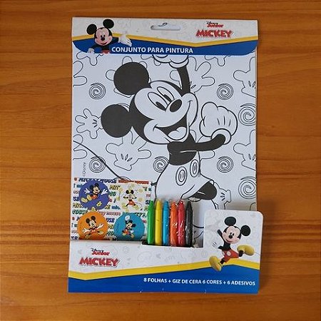 Conjunto Para Pintura Mickey - Vmp