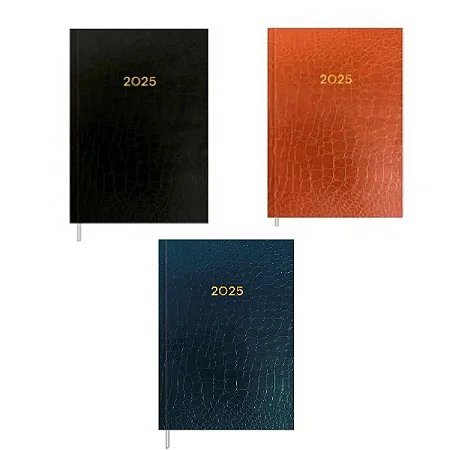 Agenda Costurada Croco - Tilibra