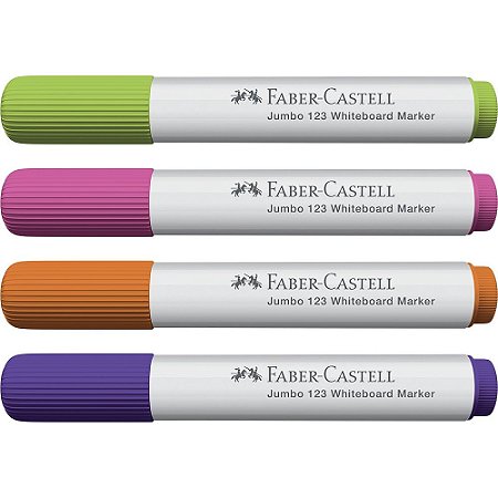 Caneta Marcador Para Quadro Branco Mix Colors - Faber-Castell