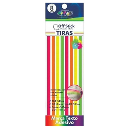 Off Stick Tiras 5mm X 145mm - Off Paper