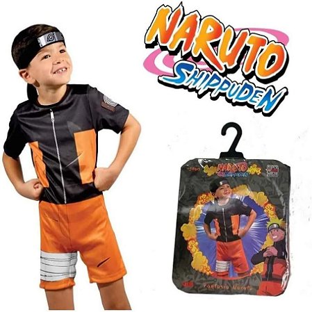 Fantasia Naruto M 6 a 8 Anos - Baby Brink