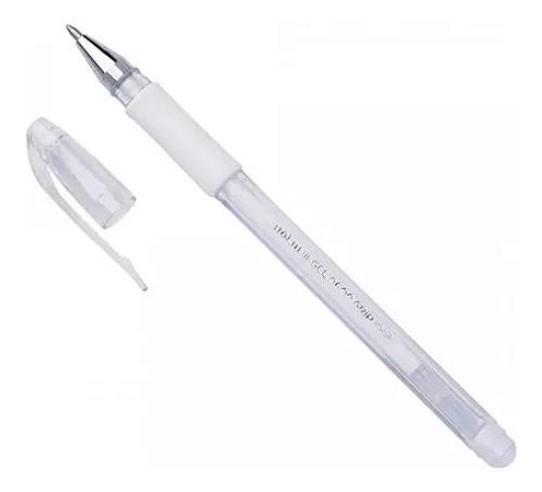 Caneta Gel Branca 0.8 - Molin
