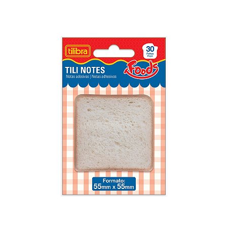 Tili Notes Foods Pão - Tilibra