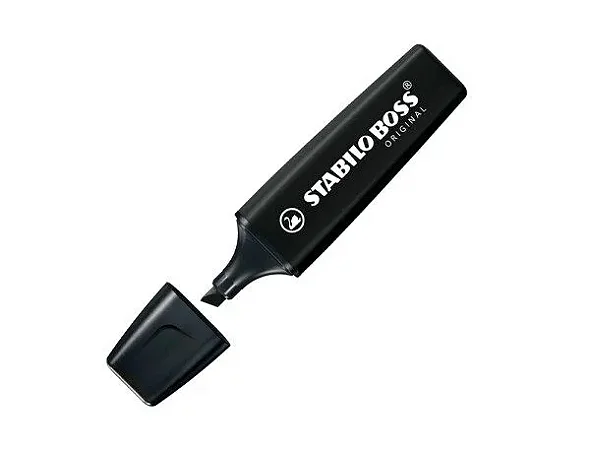 Marcador De Texto Boss Black - Stabilo